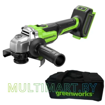 Угловая шлифмашина Greenworks AG590 3201007 (без АКБ, сумка)